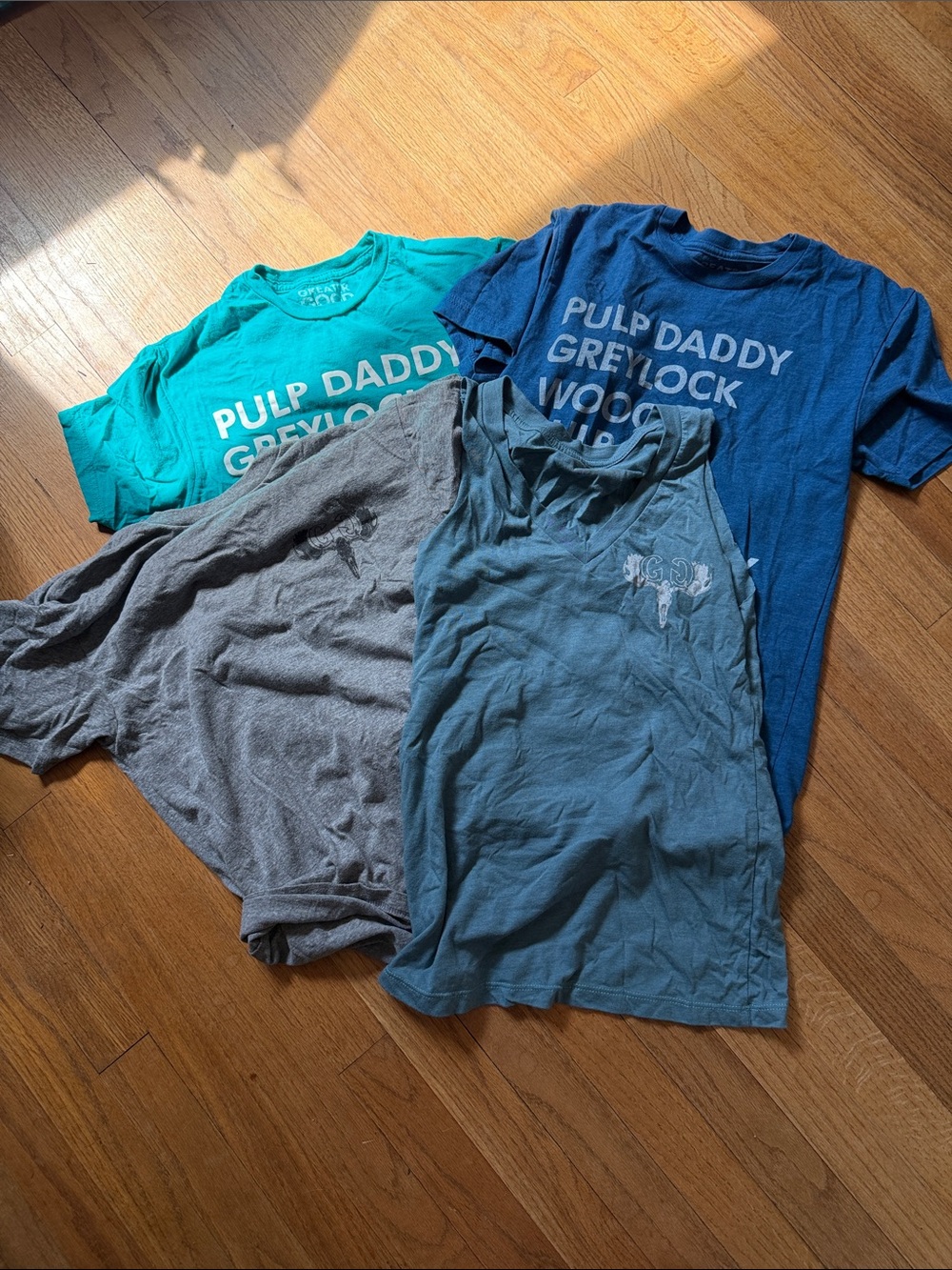 Lot of brewery t-shirts - greater good imperial brewing, Worcester MA